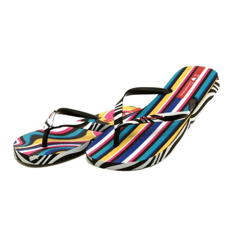 Zebra flipflops Ipanema 26627 23879 vit svart mångfärgad 2