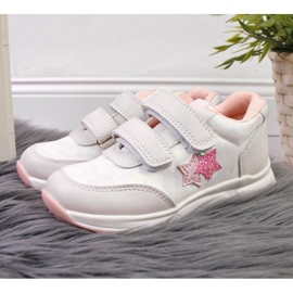 American Club Jr AM874A sportskor vit 2