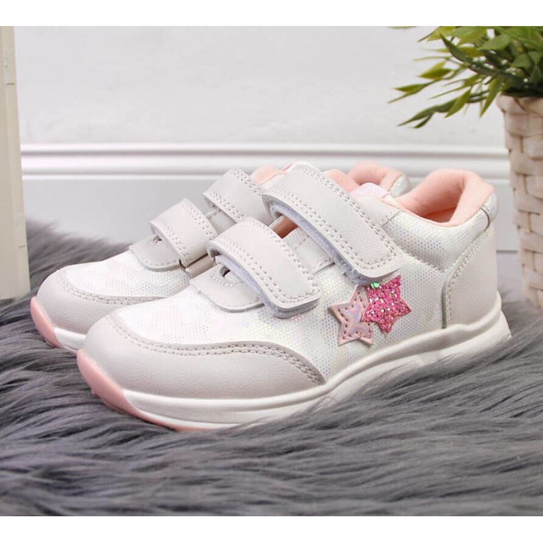 American Club Jr AM874A sportskor vit 2