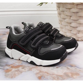 American Club Jr AM876A sportskor svart 2