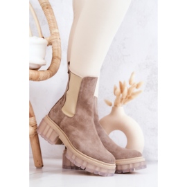 PA2 Dammocka Beige Eliann stövlar 2