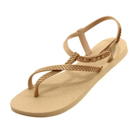 Sandały Rzymianki Beige / Guld Ipanema 82931 20811 3