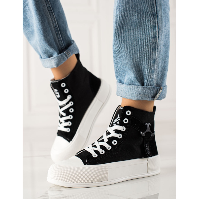 G2G/Good To Great Trendiga höga sneakers svart 1