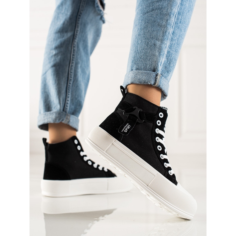 G2G/Good To Great Trendiga höga sneakers svart 2