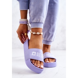 Gummitofflor Big Star JJ274A265 Violet purpur 1