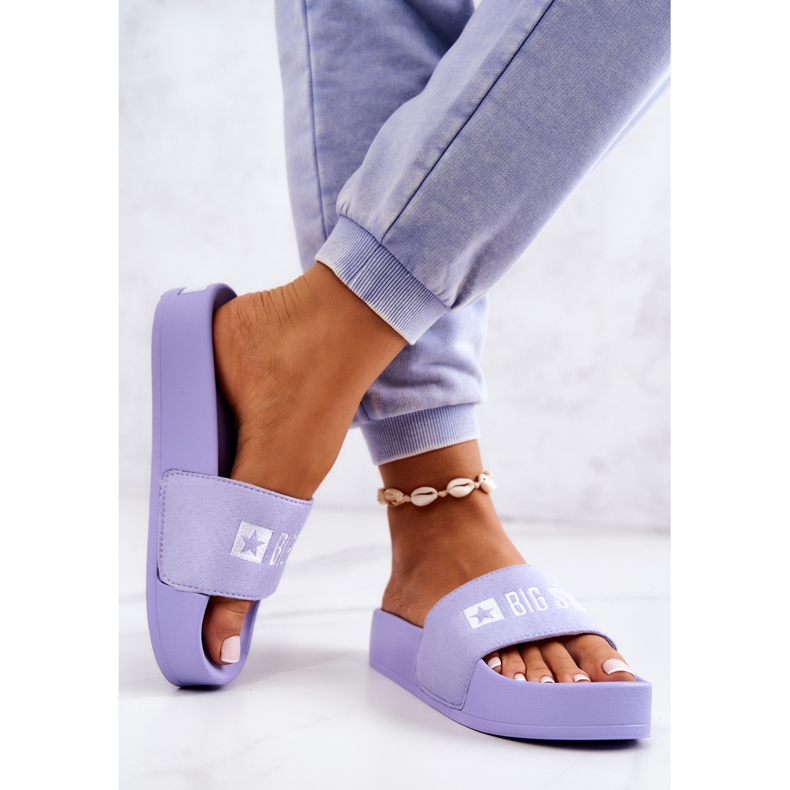 Gummitofflor Big Star JJ274A265 Violet violett 2