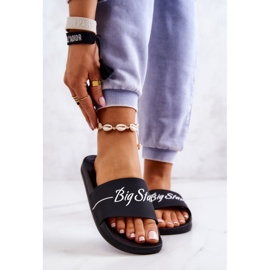 Klassiska gummitofflor Big Star JJ274A300 Svart 1