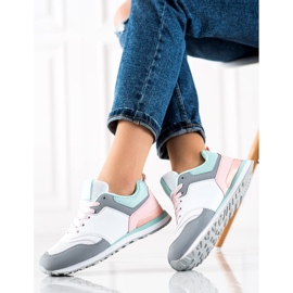RTX WALK Färgglada sportskor vit grå mångfärgad 1