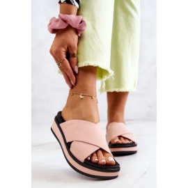 Damtofflor Big Star JJ274722 Rosa 1