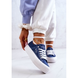 Lee Cooper LCW-22-31-0834L Blå Sneakers för dam 2