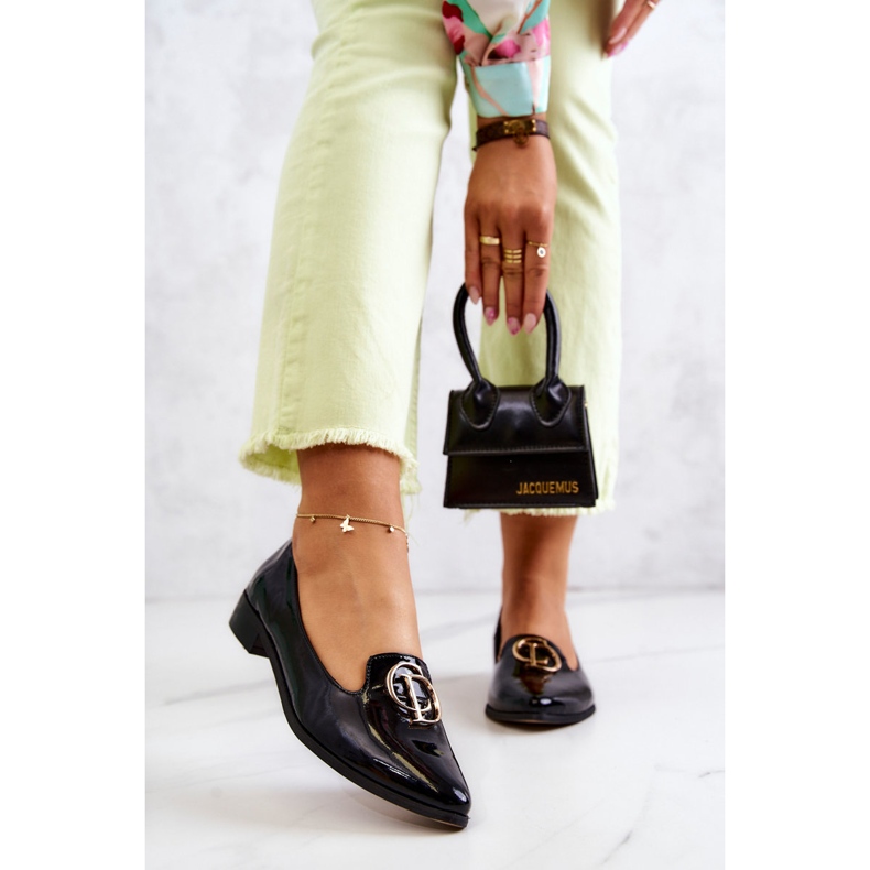 Damlackerade Loafers Lordsy Nicole 2712/035 Svart 1