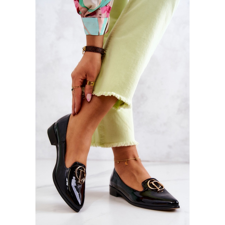 Damlackerade Loafers Lordsy Nicole 2712/035 Svart 2