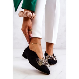 PA2 Eleganta mockaskor med svart McQueen-dekoration 1