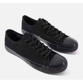 Black Molder herrsneakers svart 1