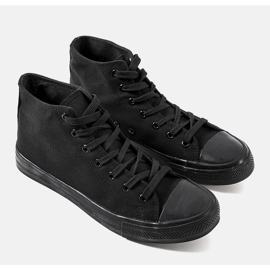 Svarta Paus ankelsneakers 1