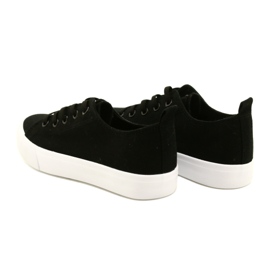 Barns svarta bundna klassiska atletico wy20761 sneakers 5