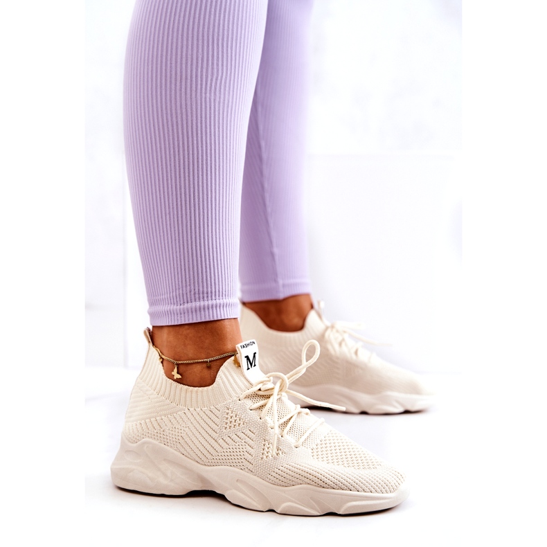 PS1 Sportskor Sneakers Tyg Ljus beige Nolene 4