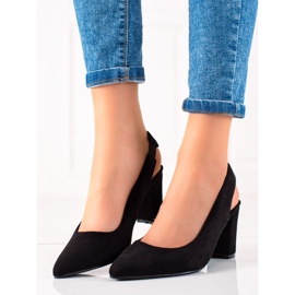 Evento Pumpar med en upptäckt klack svart 1