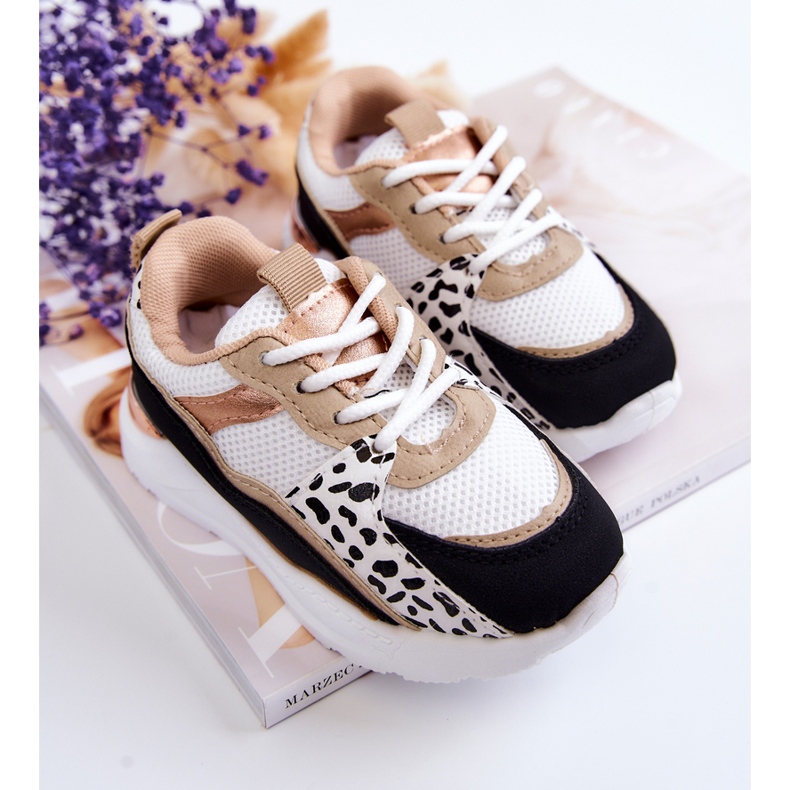 FR1 Sportskor för barn Sneakers Vita och Svarta Kizzie 2