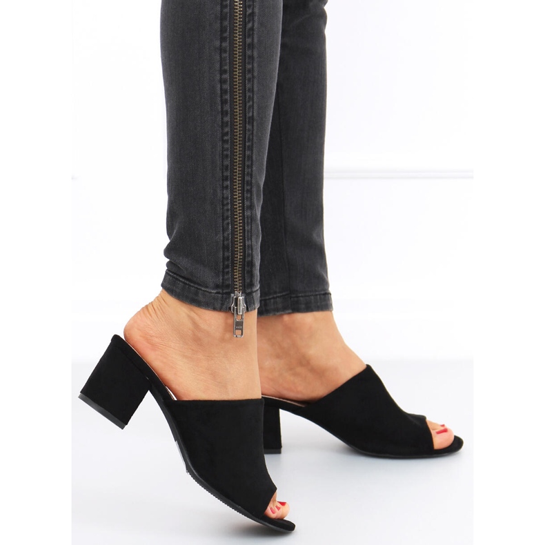 Alessia Svarta högklackade sandaler 1