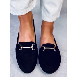 Kubra Black dam loafers svart 1