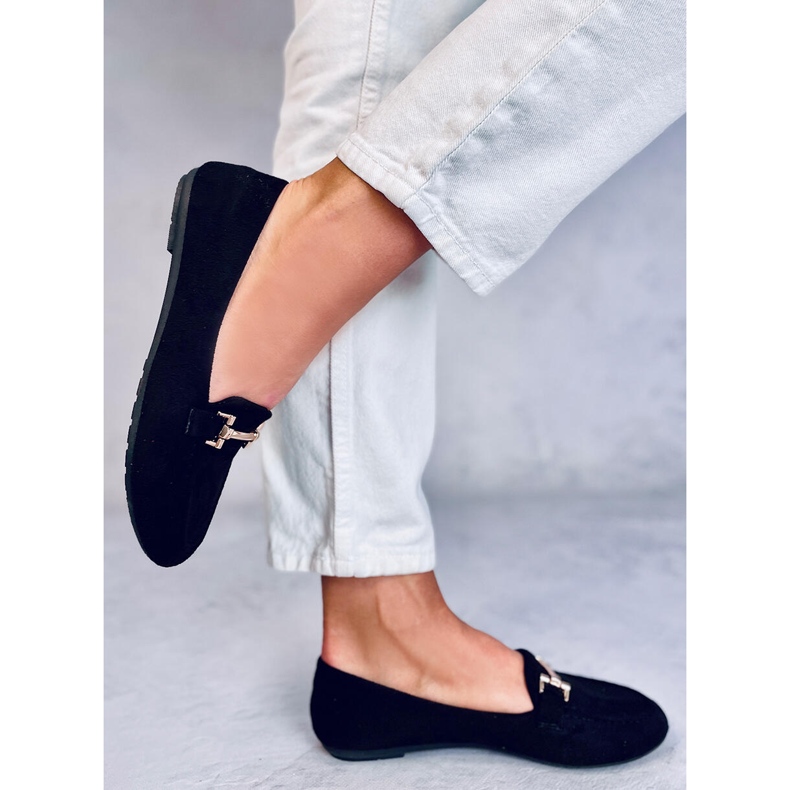Kubra Black dam loafers svart 2