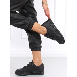 Saanvi Negro sneakers med kardborreband svart 2