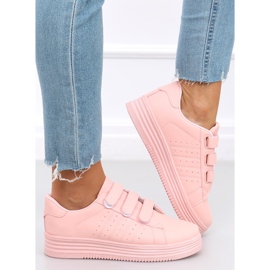 Saanvi Rosa sneakers med kardborreband 2