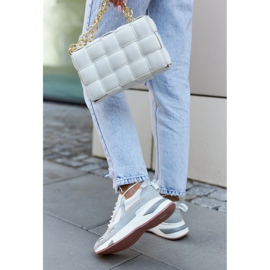 Vinceza Sportskor dam Sneakers Vit-Grå Spencer 1