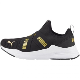 Puma Wired Run Slip On Jr383732 04 svart 1