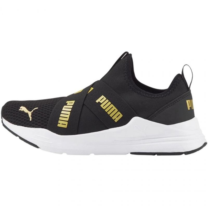 Puma Wired Run Slip On Jr383732 04 svart 1