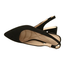 Elegant Mocka Pumps Evento 22SD98-4549 Svart 5