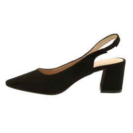 Elegant Mocka Pumps Evento 22SD98-4549 Svart 1