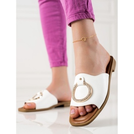 W. Potocki Vita tofflor med Potocki-prydnad 2