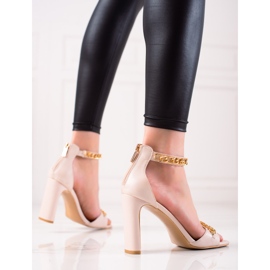 W. Potocki Eleganta Potockisandaler beige 2