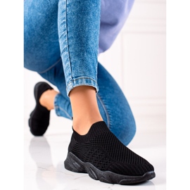 Sweet Shoes Slip-on Sports Sneakers svart 2