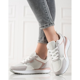 Sweet Shoes Sneakers med mesh vit 1