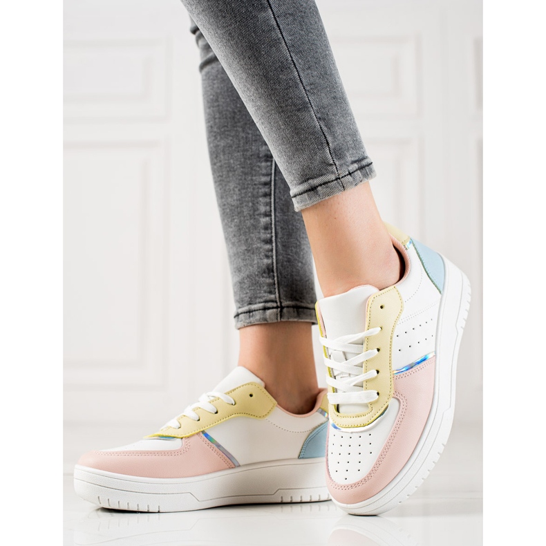 Trendiga sneakers mångfärgad 1