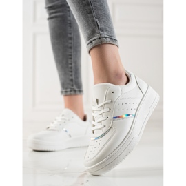 Trendiga sneakers vit 2