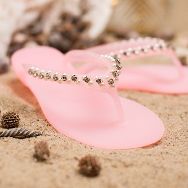 Flipflops Med Ornament Vices rosa 1