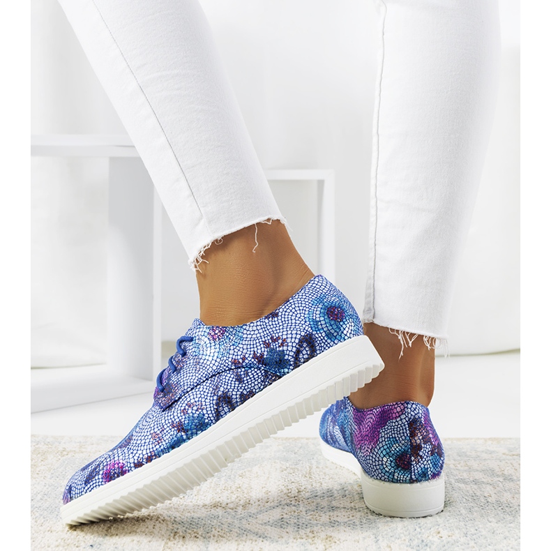 Blåa damskor från Barrow 1