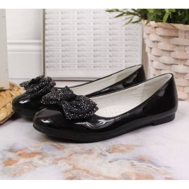 Lackade ballerinor S. Barski Jr. OLI153A svarta 2