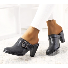 Svarta Gralow höga klackar 1