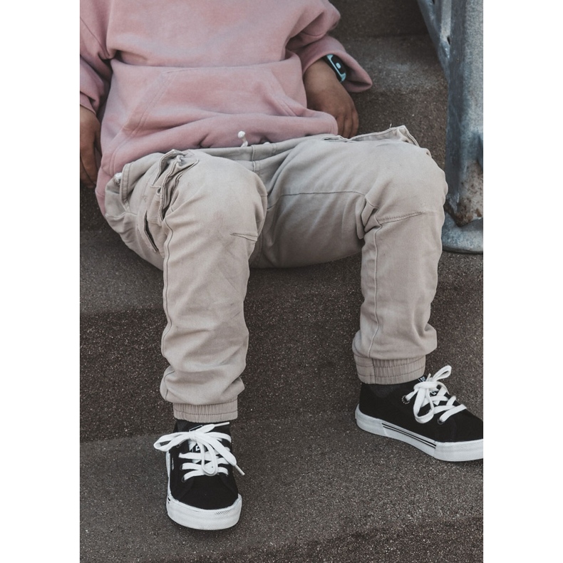 Svarta Låga Sneakers för barn Big Star JJ374174 ['svart'] 1