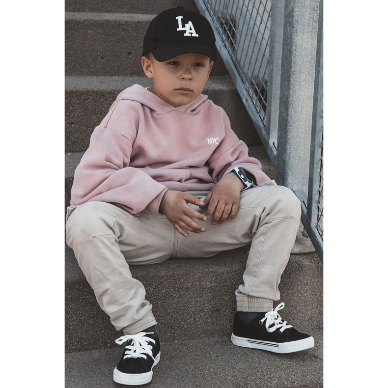 Svarta Låga Sneakers för barn Big Star JJ374174 ['svart'] 2