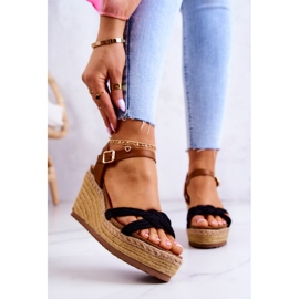 FB2 Fashionabla kilsandaler Svart Roseville 2