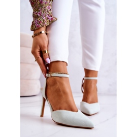 Mocka Spänne Klackar Ljusgröna Kharen 1