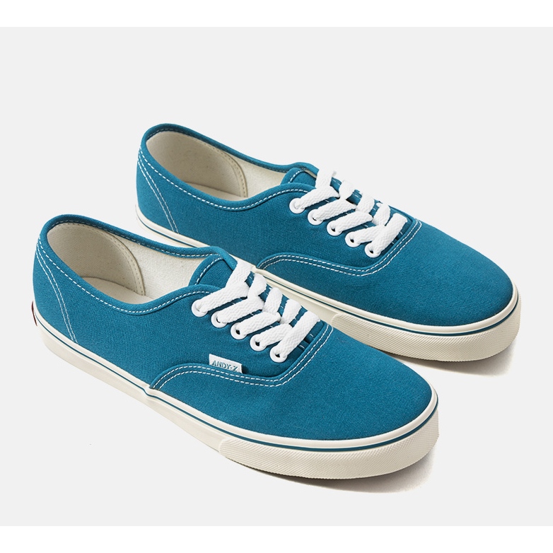 Lin turkosa sneakers för män blå grön 1