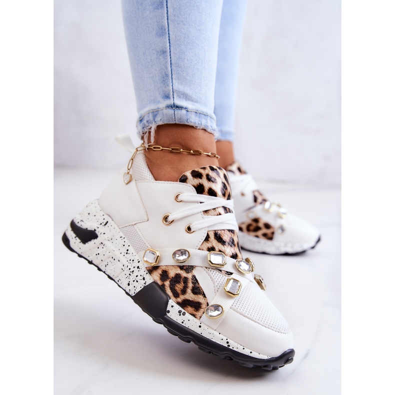 Sportskor dam Lu Boo White Frency vit 2