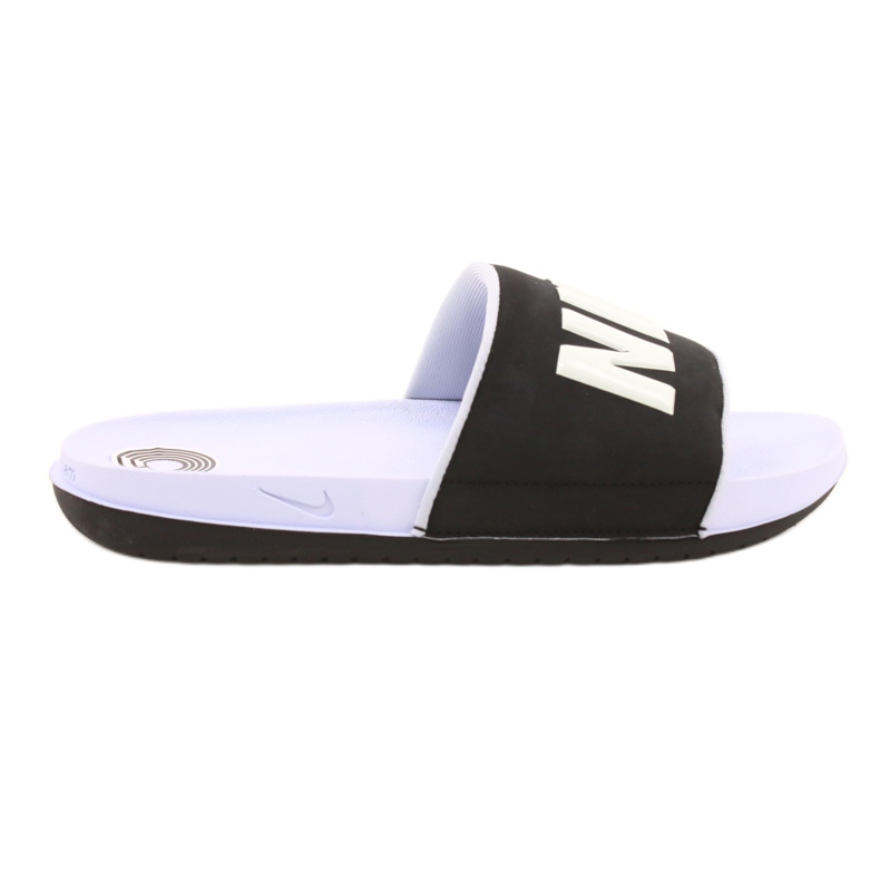 Nike Offcourt W BQ4632 007 diabilder vit svart purpur 1